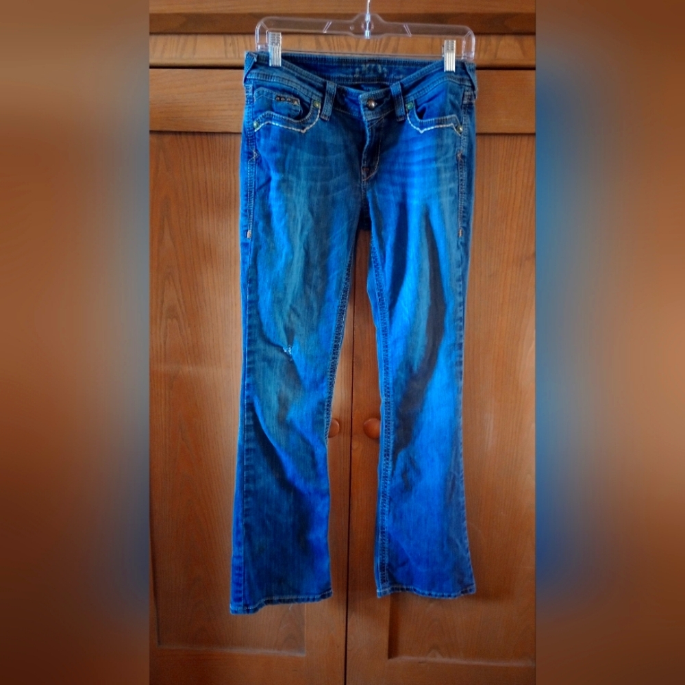 Ariat Turquoise Jeans Size 28R